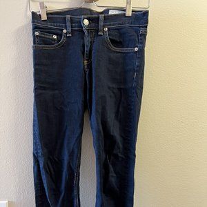 Rag & Bone high waist dark wash skinny jeans size 26